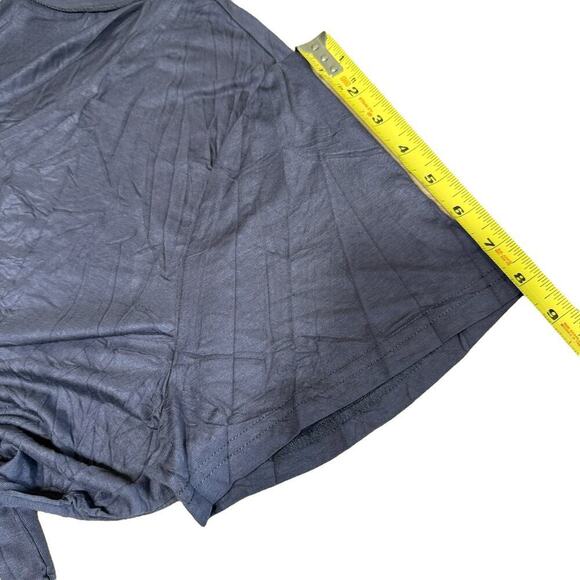 Sampeel Top Women's V-neck Lavender Stretch S/S 3XL Relaxed Oversized Comfort - Picture 9 of 9